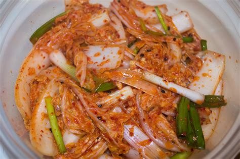 Baechu Geotjeori Fresh Cabbage Kimchi Recipe Everybunny Eats