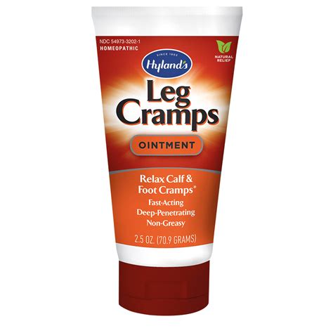 Hyland S Leg Cramps Ointment Pm Or Tablets Support Plus