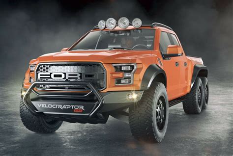 Hennessey Velociraptor 6x6 Der US Tuner Hat Eine 6x6 Version Des Ford