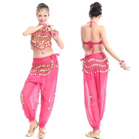 Women Belly Dance Costume Set Bra Top Hip Scarf Skirt Halloween Carnival Costume Ebay