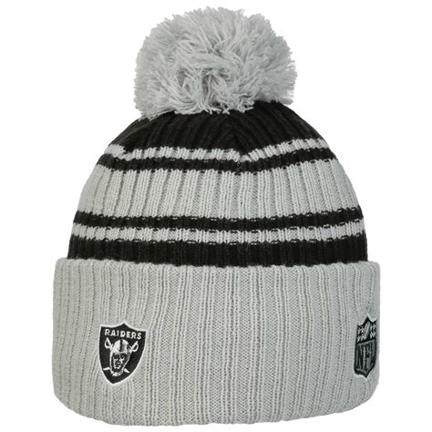 Nfl 22 Sprtknt Raiders Beanie Hat By New Era 4295