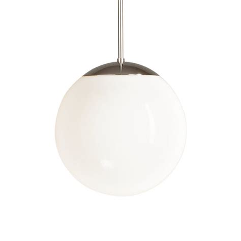 Hl 99 Bauhaus Pendant Lamp With Opaline Ball By Tecnolumen