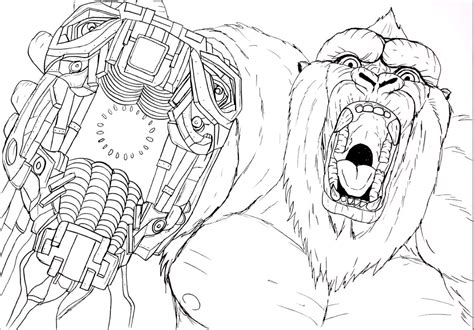 Godzilla Coloring Page For Free Coloring Home