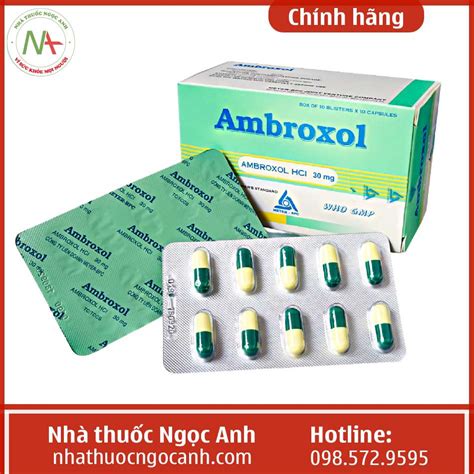 Thuốc Ambroxol 30mg Meyer Là Thuốc Gì Giá Bao Nhiêu Mua ở đâu