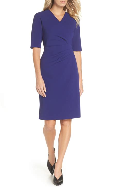 Tahari Scuba Crepe Sheath Dress 128 Nordstrom Lookastic