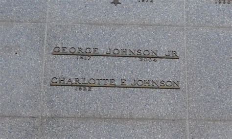 George Johnson Jr 1917 2004 Homenaje De Find A Grave