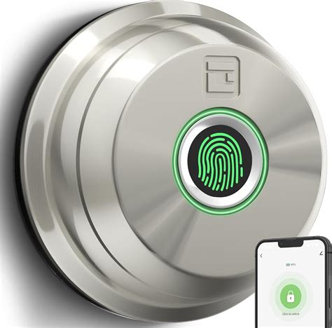 Geektale Fingerprint Door Lock Keyless Entry Door Lock Deadbolt With App Control Auto Lock