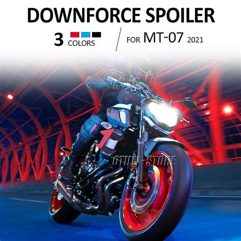 Colors Motorcycle Accessories Side Downforce Naked Spoilers Fixed Winglet Fairing Wing