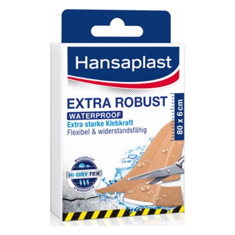 Hansaplast Extra Robust Waterproof Cm X Cm Apotheke Boznerplatz