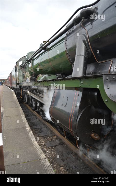 Steam Locomotive At Great Central Railway Steam Gala Quorn Station