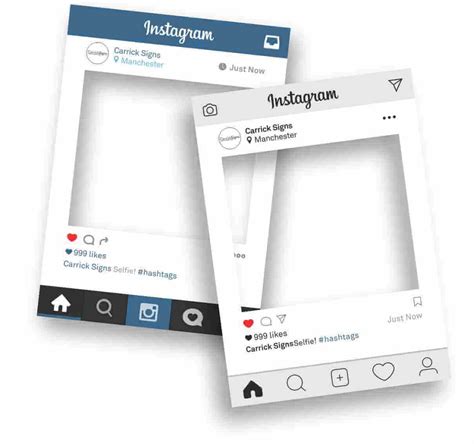 Instagram Photo Frame Template