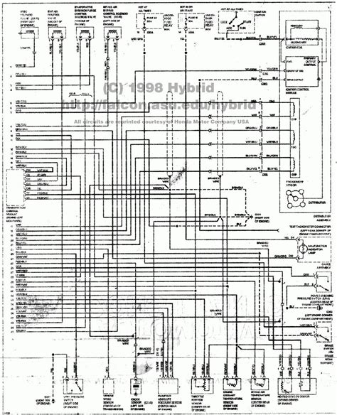 Civic Obd Engine Harness Diagram D B Series Obd Tucked E