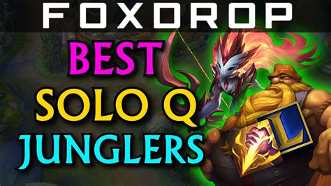 Best Junglers For Solo Queue RIGHT NOW Patch 6 6 League Of Legends