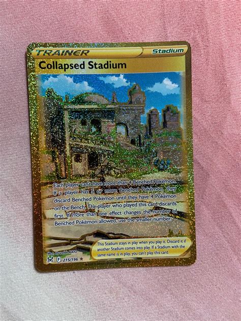 Pokemon TCG Cards English Collapsed Stadium Secret Gold Rare Lost ...