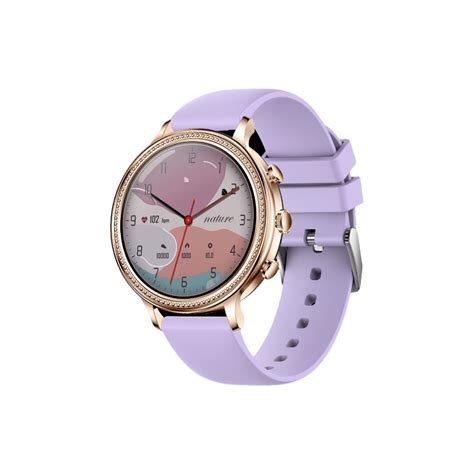 Ceas Smartwatch Femei Techgs Ladyluxe Full Touch Inch