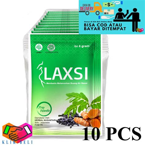 Jual Laxsi Peluntur Lemak Pelangsing Susut Perut Obat Herbal Pelancar