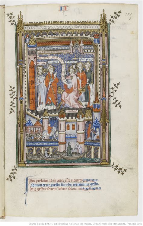 1317 F 125r Yves De Saint Denis Vita Et Passio Sancti Dionysii