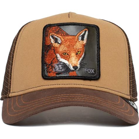 Casquette Trucker Marron Renard The Fox The Farm Goorin Bros