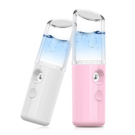 1Pc Mini Portable Nano Mist Spray Facial Steamer Hydrating Water Mist