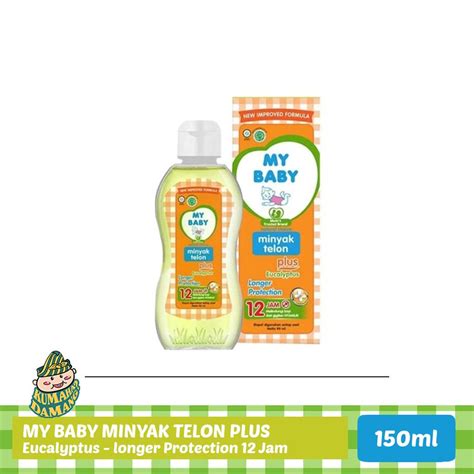 Jual My Baby Minyak Telon Plus Longer Protection 12 Jam 150 ML Shopee