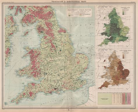 England And Wales North Road Map A And B Roads Pre Motorways Large 1939