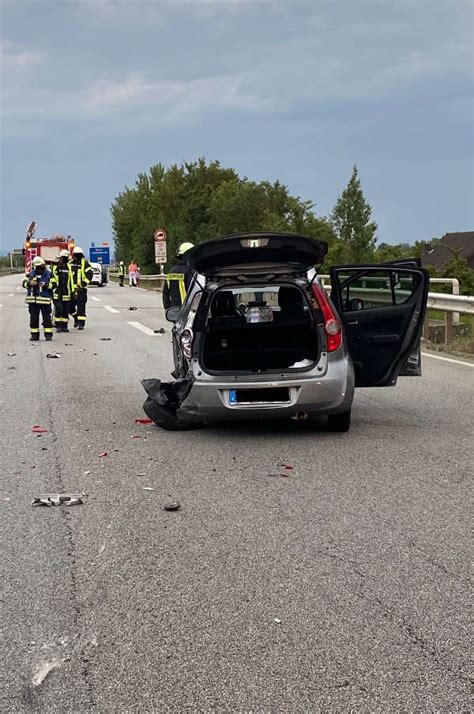 Ludwigshafen Auffahrunfall Auf A Drei Personen Verletzt