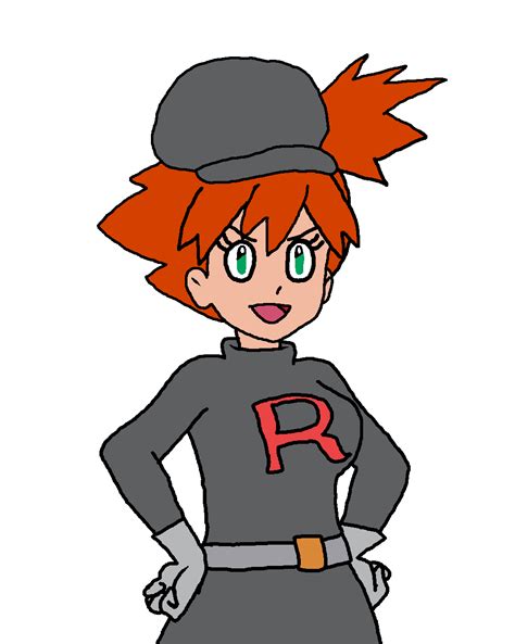 More Confident Team Rocket Grunt Misty By Ktd1993 On Deviantart