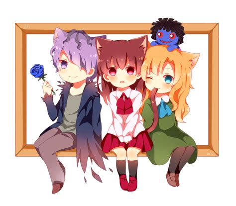 Ib Garry Mary And Doll Ib Drawn By Koishi0822xxx Danbooru