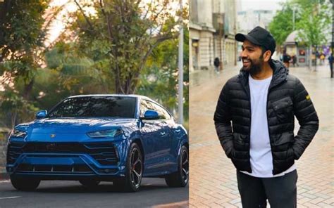 Rohit Sharma Adds Lamborghini Urus To His Car Collection