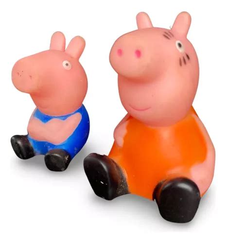 Bonecos Fam Lia Peppa Pig Miniaturas Brinquedo Crian A Mercadolivre