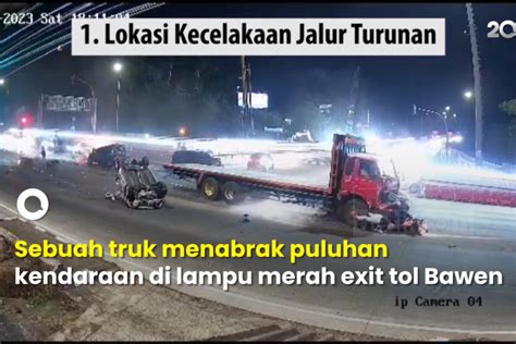 Kecelakaan Di Exit Tol Bawen Semarang Jumlah Korban Hingga Kondisinya