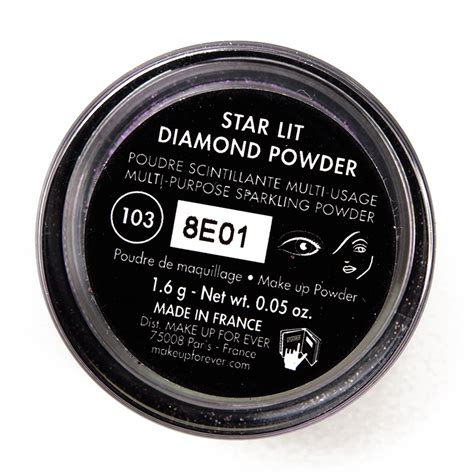 Make Up For Ever Pink White Star Lit Diamond Powders Reviews