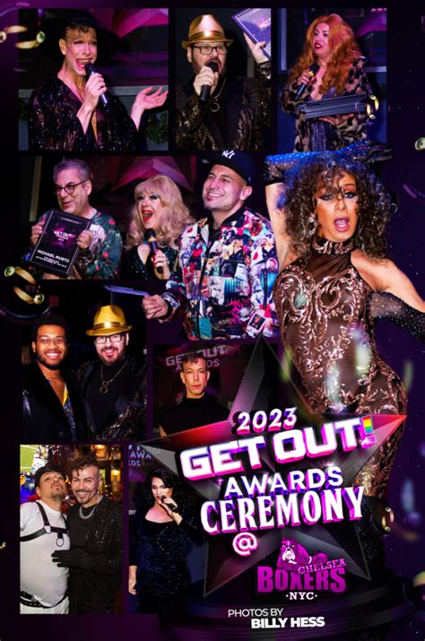 Getout Awards 2023! – Get Out! Magazine – NYC’s Gay Magazine