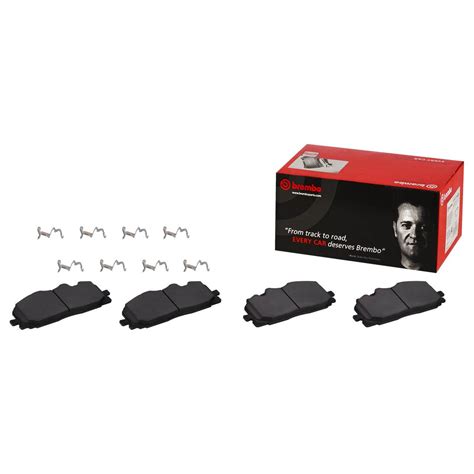 Audi Disc Brake Pad Set Rear Ceramic N C Brembo Brembo P N