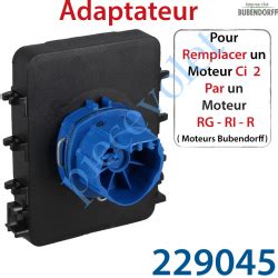 Bubendorff Adaptateur Pour Remplacer Un Moteur Ci Bubendorff