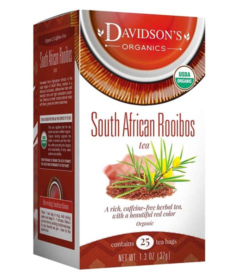 Amazon Davidson S Organics South African Rooibos Count Tea