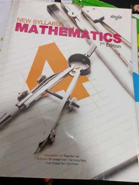 Shinglee Mathematics 7th Ed Text Book Sec 4 Books Stationery