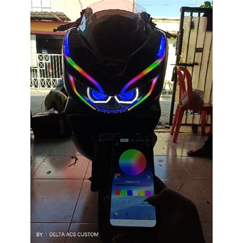 Jual Biled Pcx Aes Turbo Se Alis Rgb Android Hp Full Sett