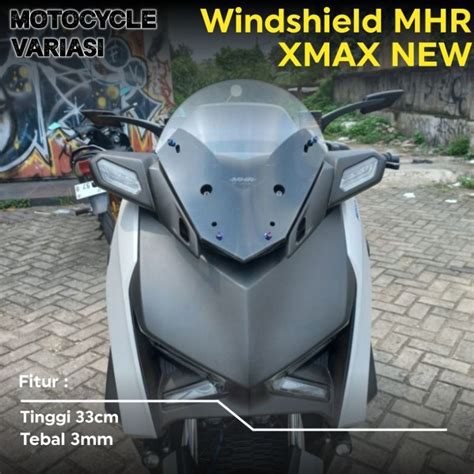 Jual Visor Xmax New Windshield Xmax New Mhr Pendek Visor