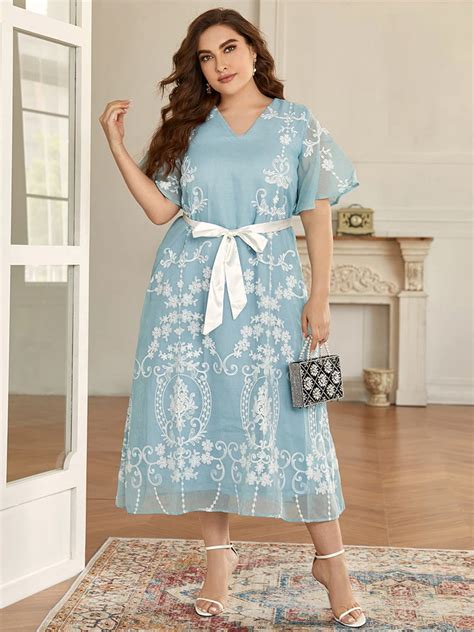 Toleen Elegant Women Plus Size Large Maxi Dresses 2022 Summer Ruffled