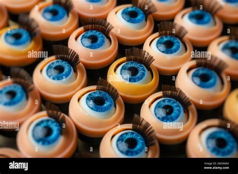 Toy Dolls Eyes Stock Photo Alamy
