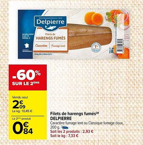 Promo Filets De Harengs Fum S P Che Oc An Chez E Leclerc Icatalogue Fr