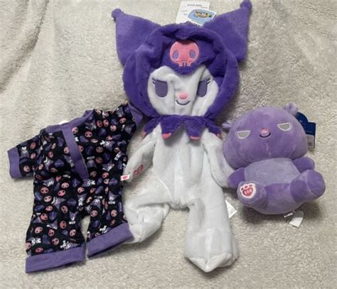 Purple Kuromi Sleeper T Set W Baku Buddy Plush Build A Bear