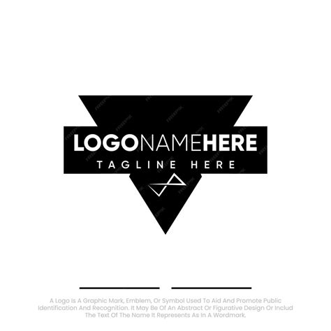 Premium Vector Free Vector Triangle Company Logo Template