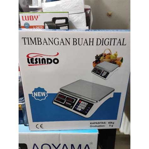 Jual Timbangan Buah Digital Lesindo Ls Kg Shopee Indonesia