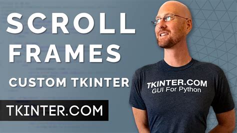 Scrollable Frames Tkinter Customtkinter 8 Youtube