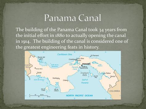 PowerPoint: Panama Canal