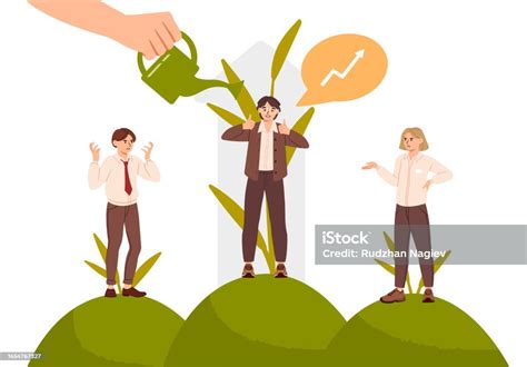 Successful Worker Vector Concept Stock Illustration Download Image