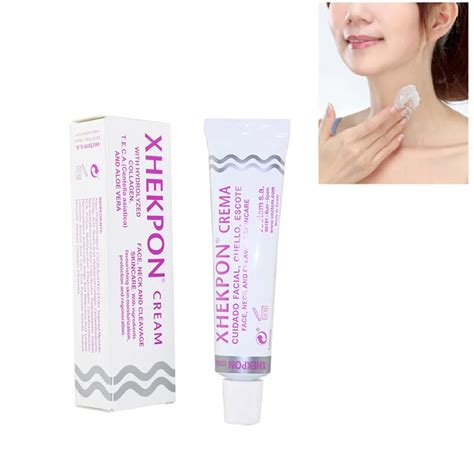 Xhekpon Crema Facial Y De Cuello Crema Antiarrugas Suave