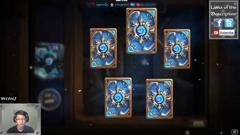 Hearthstone Frozen Throne Pack Opening 3 Decks Youtube